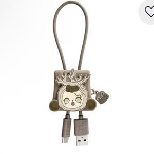 POP MART- Skullpanda- The Ink Plum Series IPhone Cable- confirmed: THE ROOT NIB